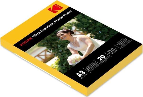 Kodak 260 Gr/M2 30X40(A3)-20 Adet Parlak Fotoğraf Kağıdı Cat9891084 - Image 1