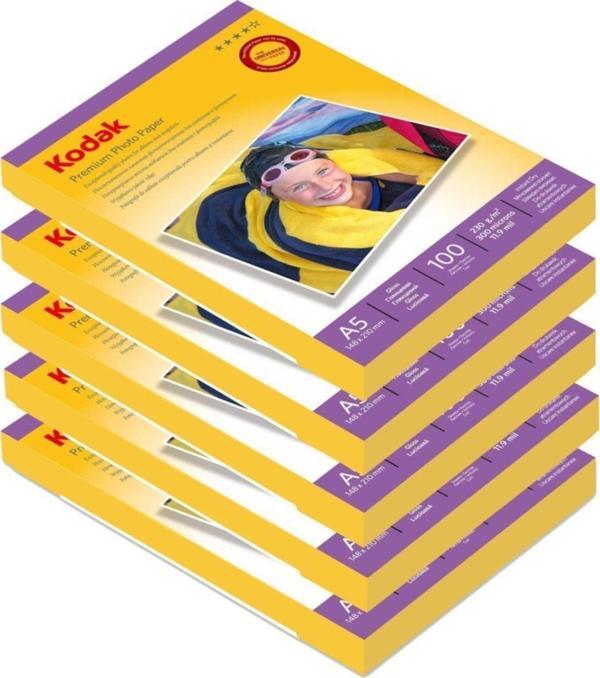 Kodak Fotoğraf Kağıdı 230 G/M2 15 X 21 Cm  500'Lü - Image 1