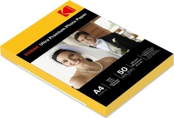Kodak Ultra Premium Satin,Mat A4 260Gr/M² Fotoğraf Kağıdı 50 Yaprak - Image 1