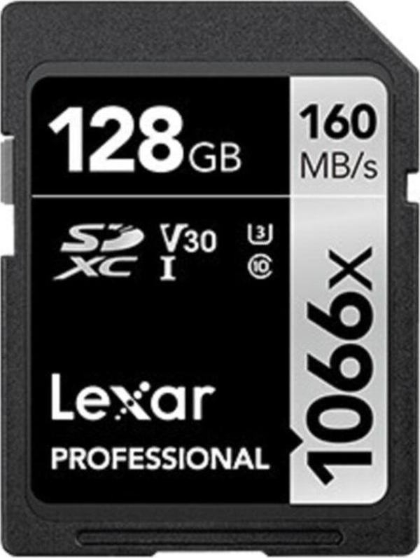 Lexar 128Gb 1066X Sd Hafıza Kartı Uhs-I C10 V30 4K (160Mb/S) - Image 1