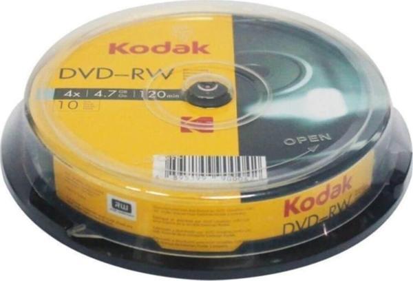 Kodak Dvd-Rw 4X 4.7Gb 10'Lu Caxebox 1810310 - Image 1