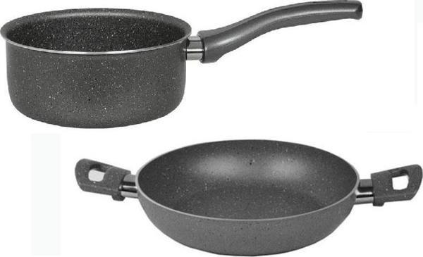 Mehtap 20 CM Granit Sahan ve 16 CM Kaçerola Sos Tavası - Image 1