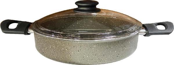 Mehtap Granit Kısa Tencere 22 CM Karnıyarık Tencere - Image 1