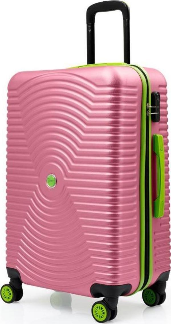 Orta Boy Valiz 4x2 Teker Rose 1169 - Image 1