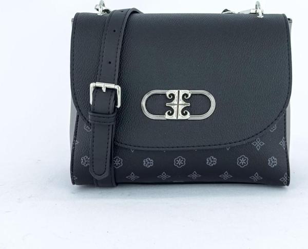 Pierre Cardin Çapraz Askılı Kadın Çantası Siyah 05PC23K121-Mn - Image 1