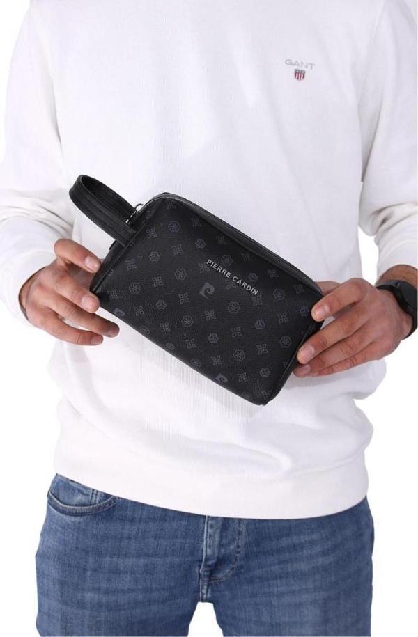 Pierre Cardin Erkek Portföy Çantası Siyah Pc002001-M - Image 1