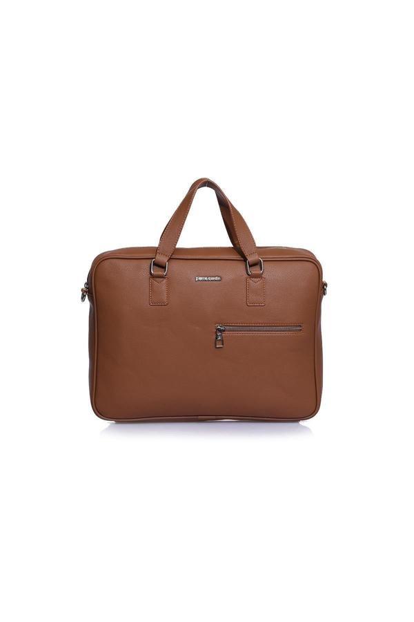 Pierre Cardin Erkek Evrak Çantası Taba Pc001180 - Image 1