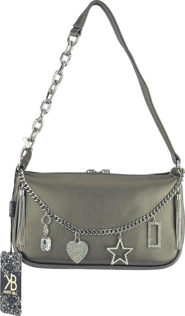 Kriste Bell Çapraz Askılı Kadın Çanta Pewter 26474 - Image 1