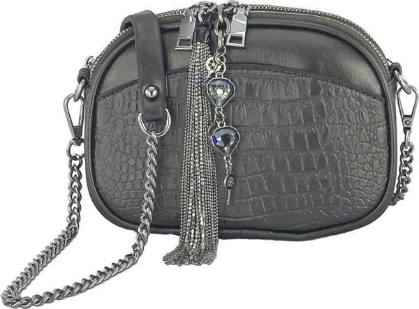 Kriste Bell Kadın Çanta Çapraz Askılı Pewter 26260 - Image 1