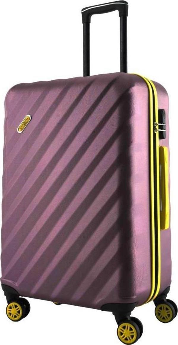 Orta Boy Valiz 4x2 Teker Rose 1165 - Image 1
