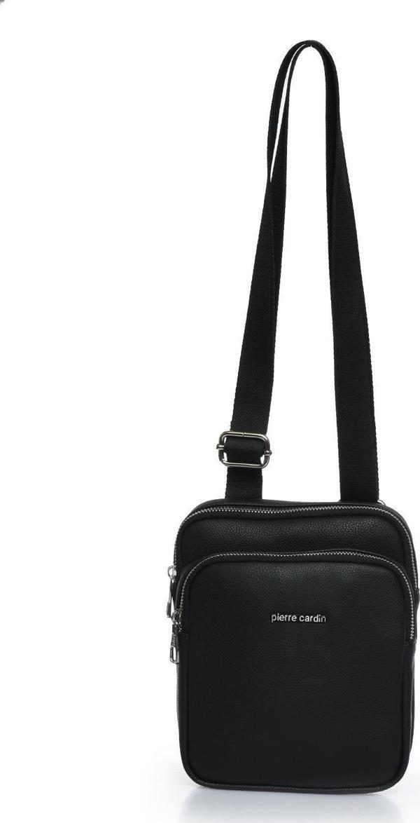 Pierre Cardin Erkek Çapraz Çantası Siyah Pc001140 - Image 1