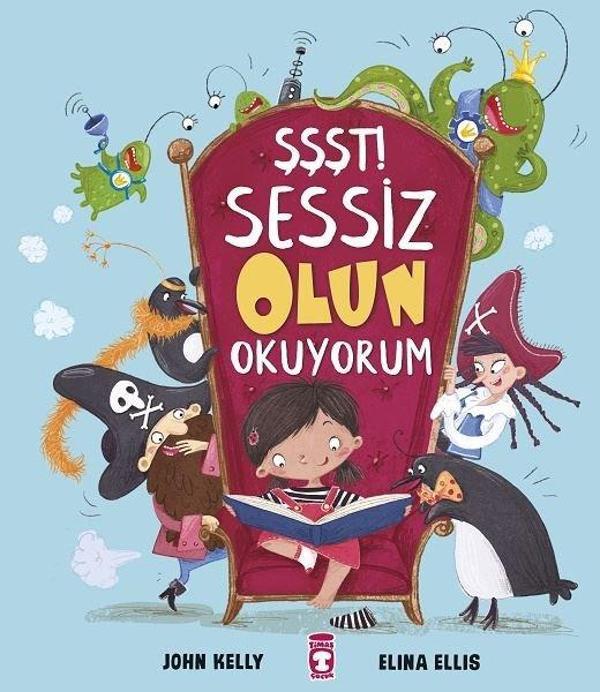 Şşşt! Sessiz Olun Okuyorum - Timaş Çocuk - Image 1