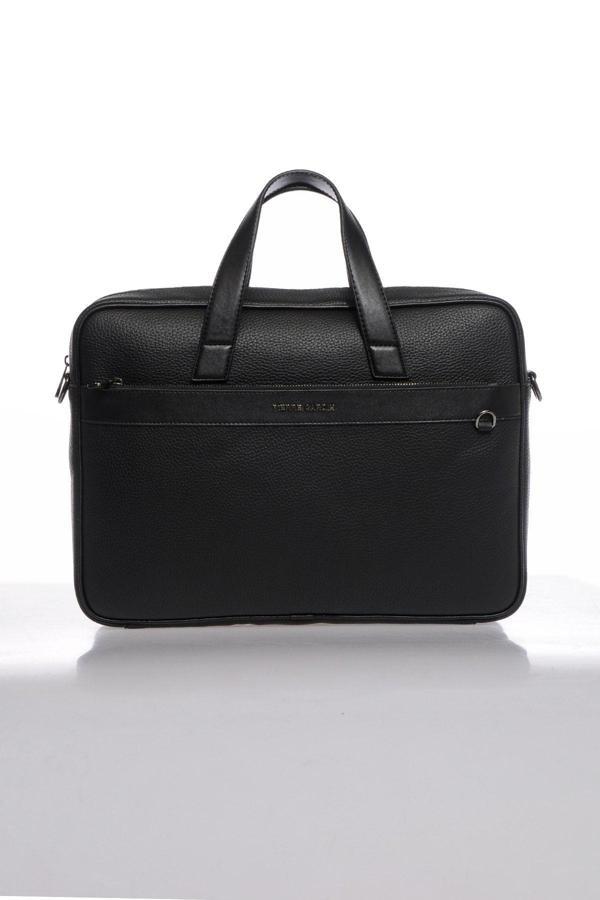 Pierre Cardin Erkek Evrak Çantası Siyah Pc001168 - Image 1