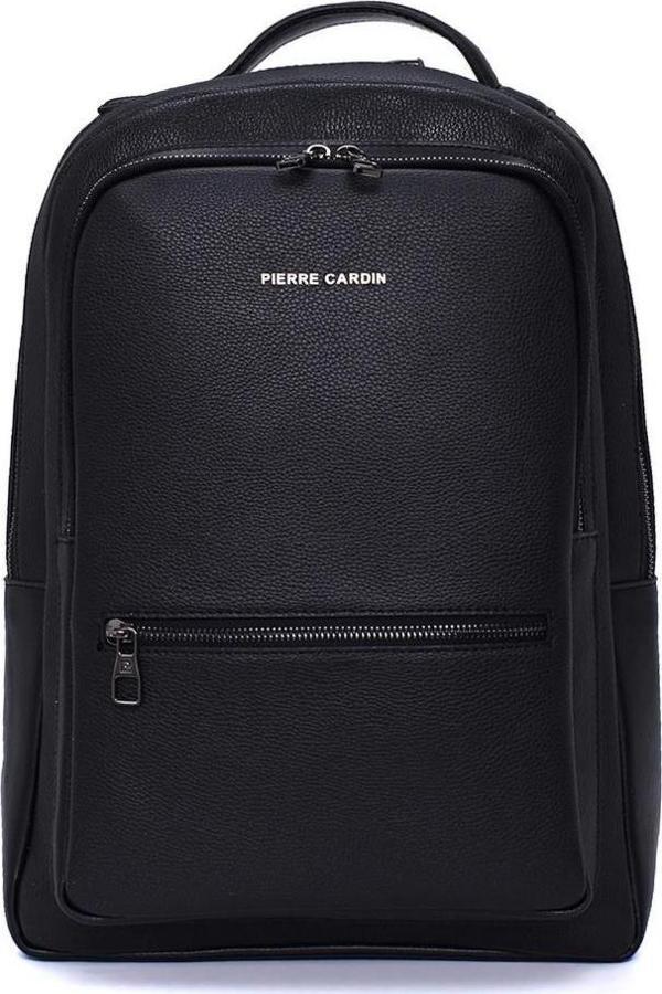 Pierre Cardin Erkek Sırt Çantası Siyah Pc001198 - Image 1