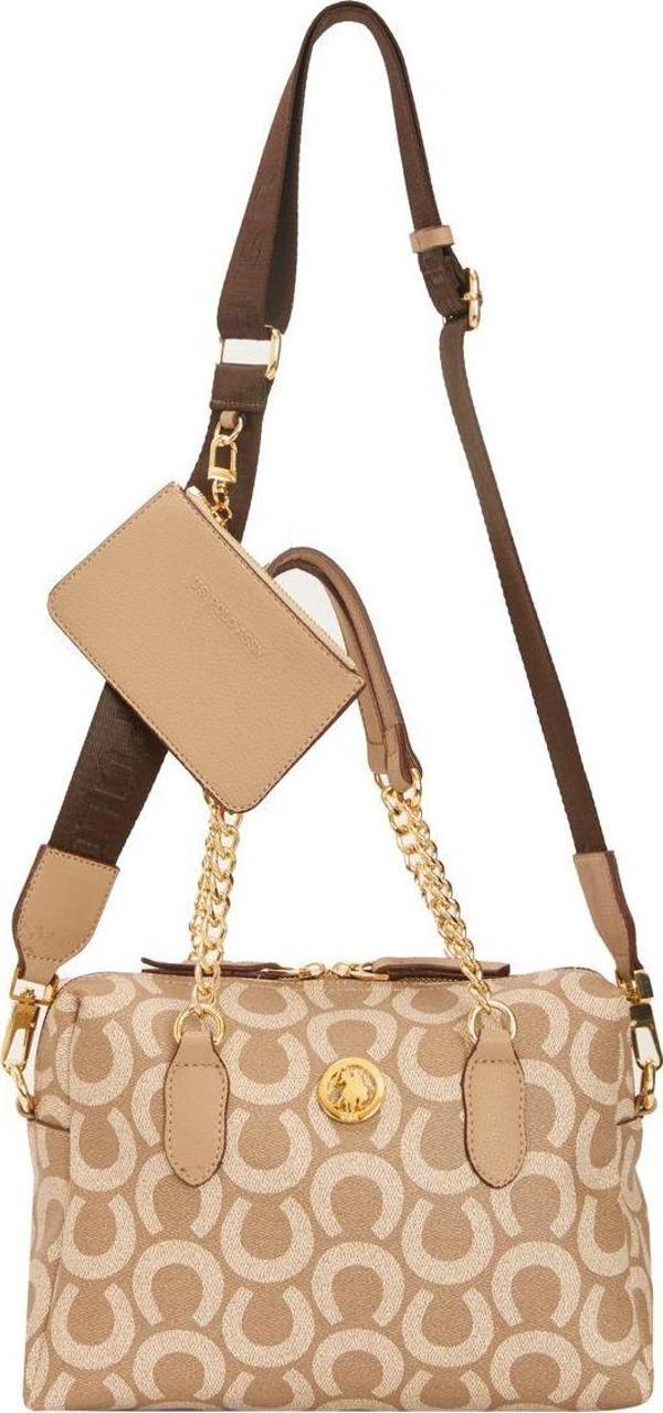 U.S. Polo Assn. Çapraz Askılı Kadın Çanta Koyu Taş Us24203 - Image 1