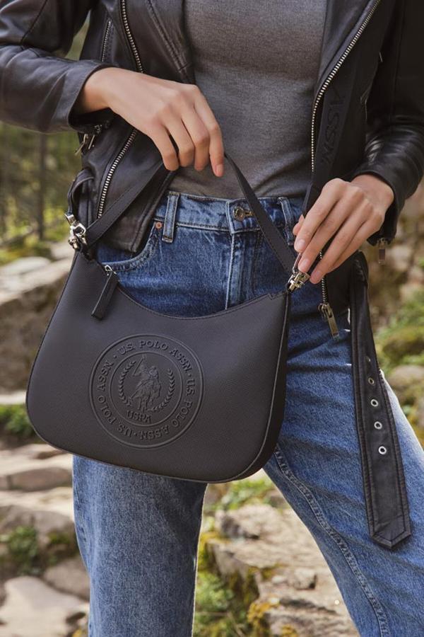 U.S. Polo Assn. Çapraz Askılı Kadın Çanta Siyah Us23698 - Image 1