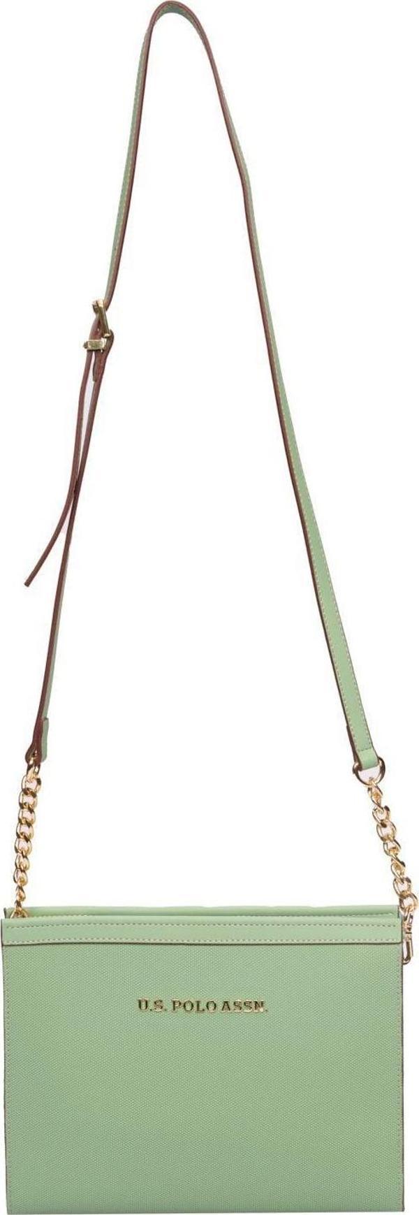 U.S. Polo Assn. Çapraz Askılı Kadın Çanta Yeşil Us23259 - Image 1