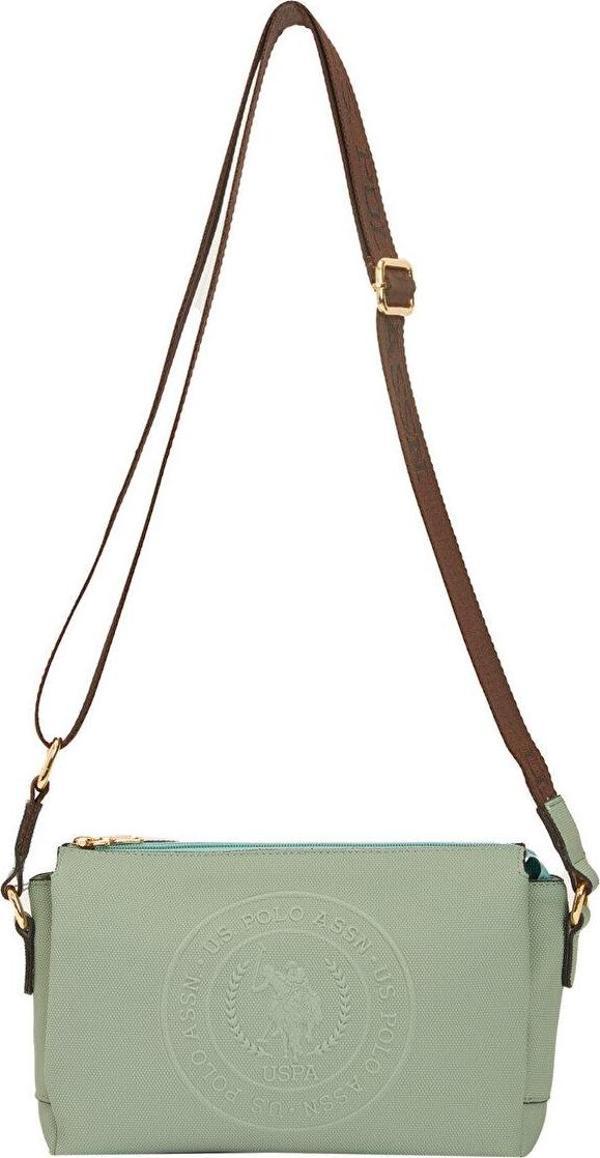 U.S. Polo Assn. Çapraz Askılı Kadın Çanta Yeşil Us24309 - Image 1
