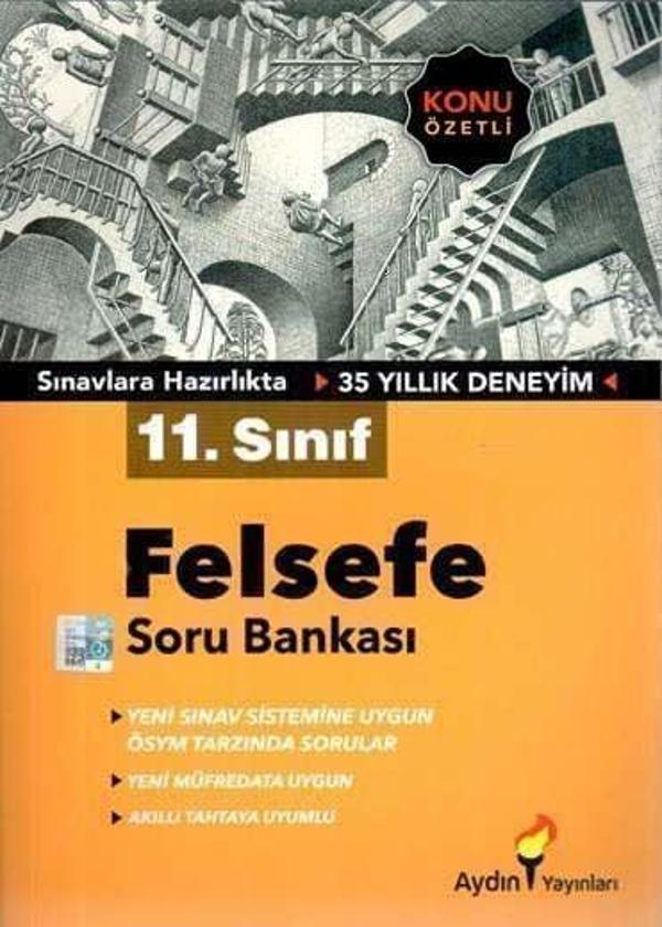Aydın Yayınları 11. Sınıf Felsefe Konu Özetli Soru Bankası - Aydın Yayınları - Image 1