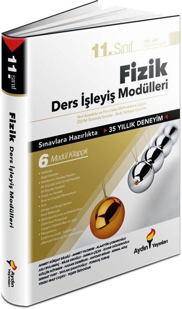 Aydın Yayınları 11. Sınıf Fizik Ders İşleyiş Modülleri - Aydın Yayınları - Image 1