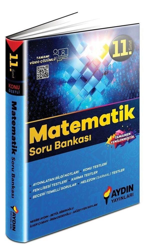 Aydın Yayınları 11. Sınıf Matematik Konu Özetli Soru Bankası - Aydın Yayınları - Image 1