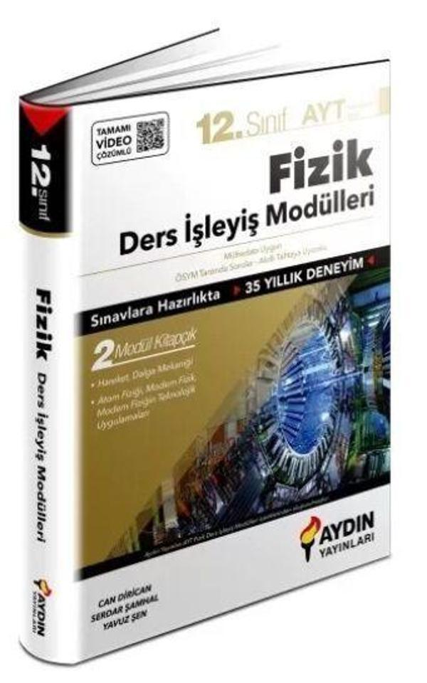 Aydın Yayınları 12. Sınıf AYT Aydın Fizik Ders İşleyiş Modülleri - Aydın Yayınları - Image 1