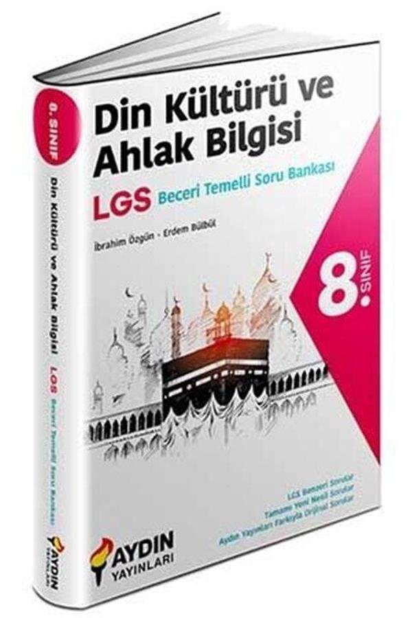 Aydın Yayınları 8. Sınıf LGS Din Kültürü ve Ahlak Bilgisi Beceri Temelli Soru Bankası - Aydın Yayınları - Image 1