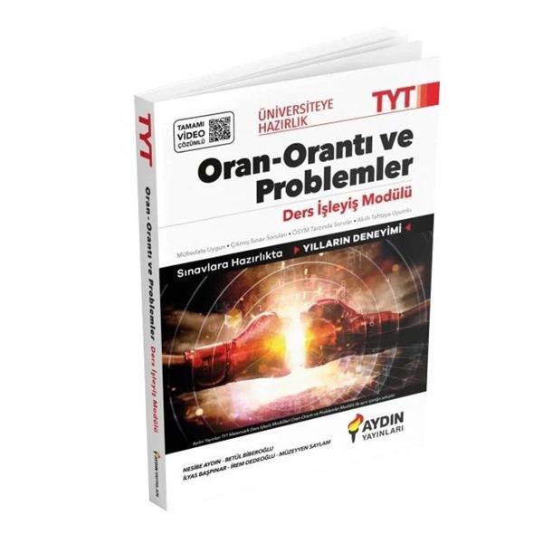 Aydın YKS TYT Oran-Orantı ve Problemler Ders İşleyiş Modülü Aydın Yayınları - Aydın Yayınları - Image 1