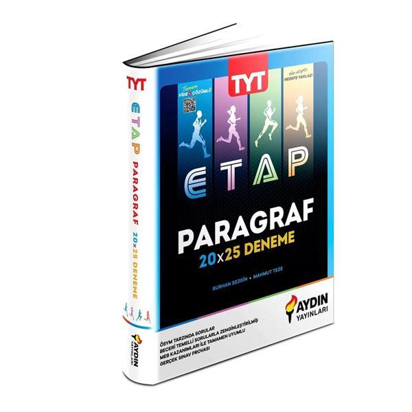 Aydın YKS TYT Paragraf ETAP 20x25 Deneme Video Çözümlü Aydın Yayınları - Aydın Yayınları - Image 1