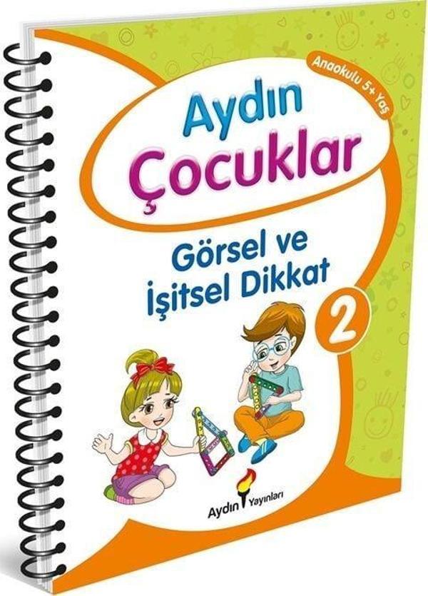Aydın Yayınları Aydın Çocuklar Görsel ve İşitsel Dikkat 2 Anaokulu 5 Yaş - Aydın Yayınları - Image 1