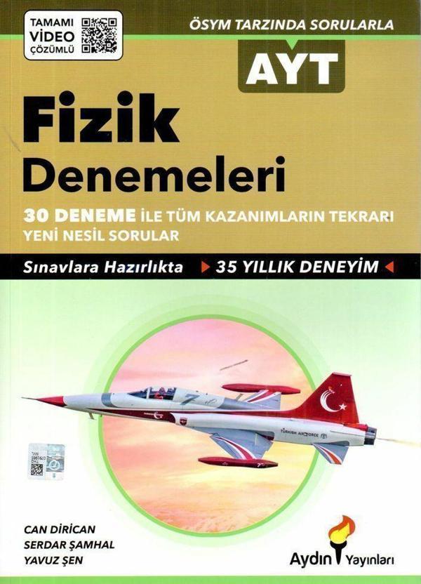 Aydın Yayınları AYT Fizik 30 lu Denemeleri - Aydın Yayınları - Image 1