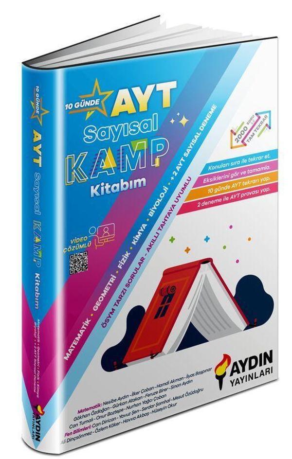 Aydın Yayınları AYT Sayısal Kamp Kitabım - Aydın Yayınları - Image 1