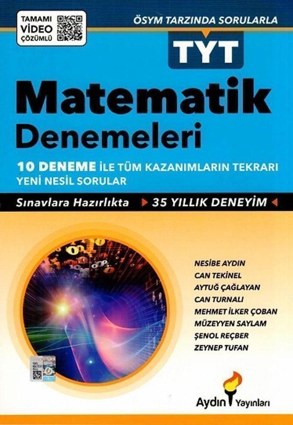 Aydın Yayınları TYT Matematik 10 lu Denemeleri - Aydın Yayınları - Image 1