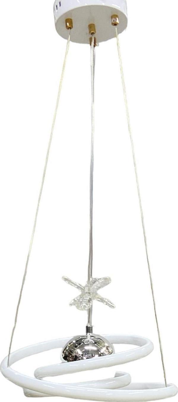 Led Avize Helezon Beyaz - Image 1