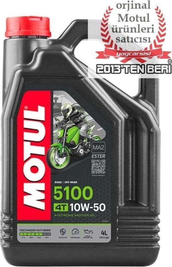 Motul 5100 4t 10W50 - 4 L - Image 1