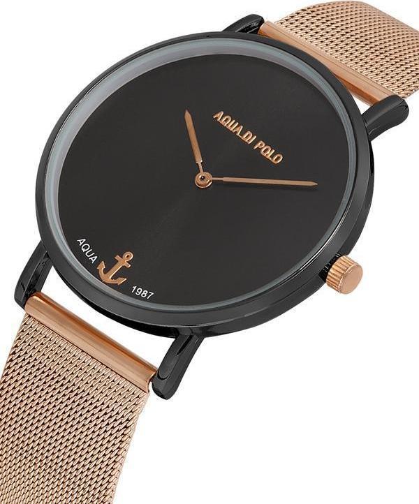 Aqua Di Polo 1987 Rose Gold Çelik Kadın Kol Saati APL99B5219H02 - Image 1