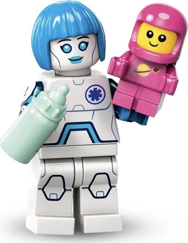 Lego Minifigür 71046 - Seri 26 -  6 Nurse Android - Image 1