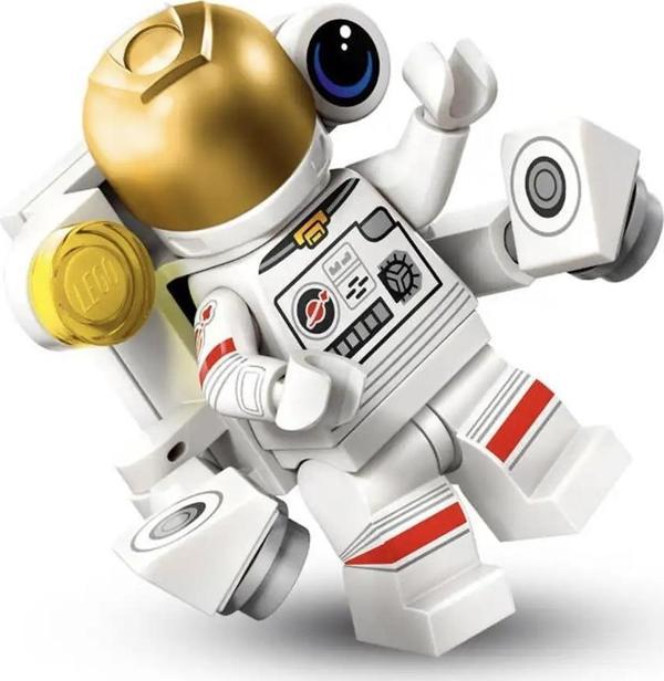 Lego Minifigür 71046 - Seri 26 - 1 Spacewalking Astronaut - Image 1