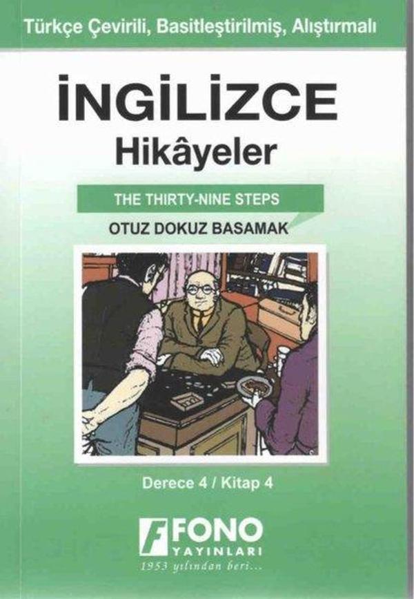 Otuz Dokuz Basamak-İngilizce Hikayeler Derece 4 Kitap 4 - Fono Yayınları - Image 1