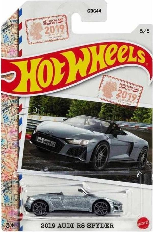 Hot Wheels Uluslararası Arabalar 2019 Audi R8 Spyder HDH26 - HFW39 - Image 1