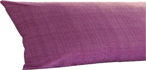 Alla Turca Ranforce Yan Yatış Yastık Kılıfı Mor-40 x 120 - Image 1