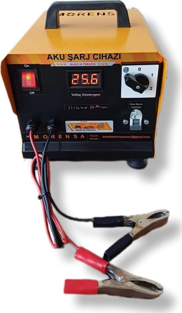 MORENSA 12/24 VOLT 25 AMPER AKÜ ŞARJ CİHAZI - Image 1