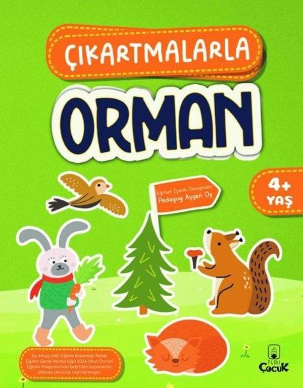 Çıkartmalarla Orman +4 Yaş - Floki Çocuk - Image 1