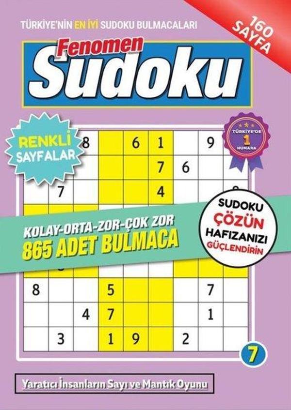 Fenomen Sudoku - 7 - Maxı Yayıncılık - Image 1