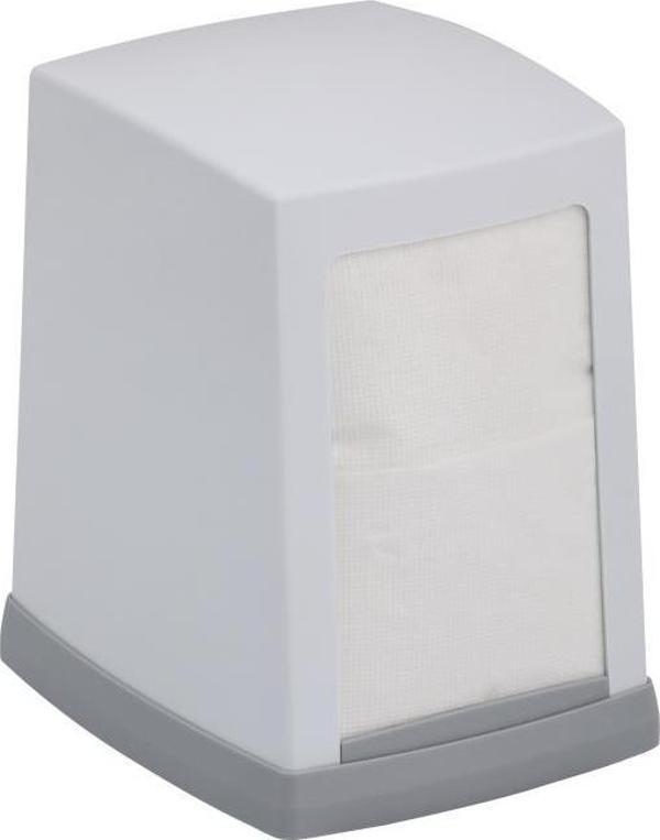 Omnipazar Vialli NP100 Beyaz Masa Üstü Peçete Dispenseri Peçetelik - Image 1