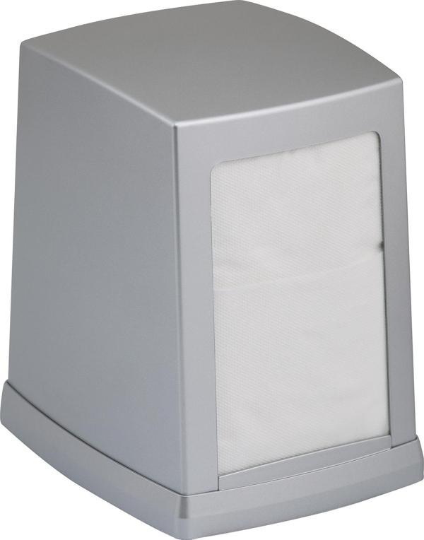 Omnipazar Vialli NP100M Masa Üstü Peçete Dispenseri Peçetelik Gri - Image 1