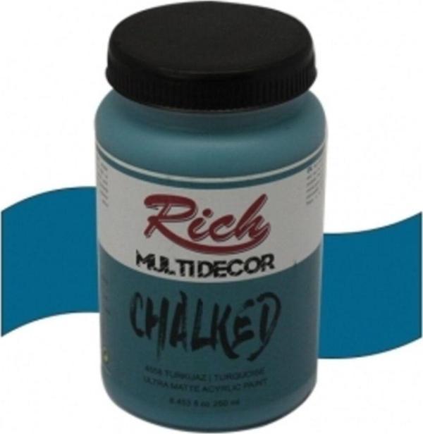 Rich Multi Decor Chalked Akrilik Boya 250 Cc Turkuaz - Image 1