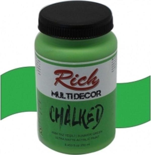 Rich Yaz Yeşili Multi Decor Chalked Akrilik Boya 250 cc - Image 1