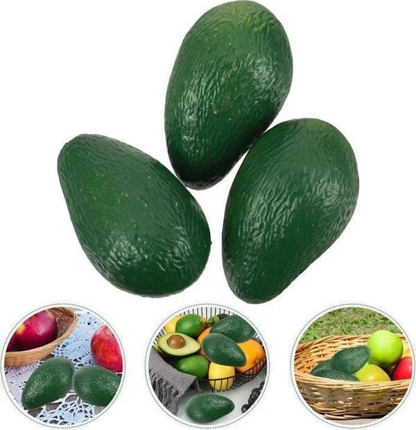 Netten Evime Yapay Meyve Avokado Fake Fruit - Image 1