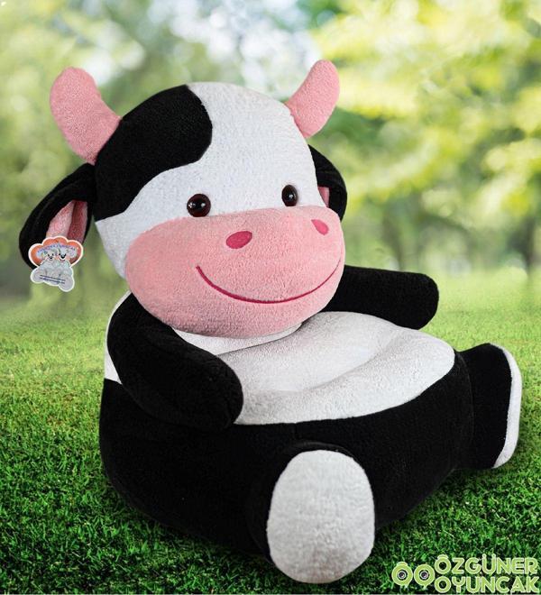 Pandamkee Inek Pelüş Bebek Çocuk Koltuğu - Image 1